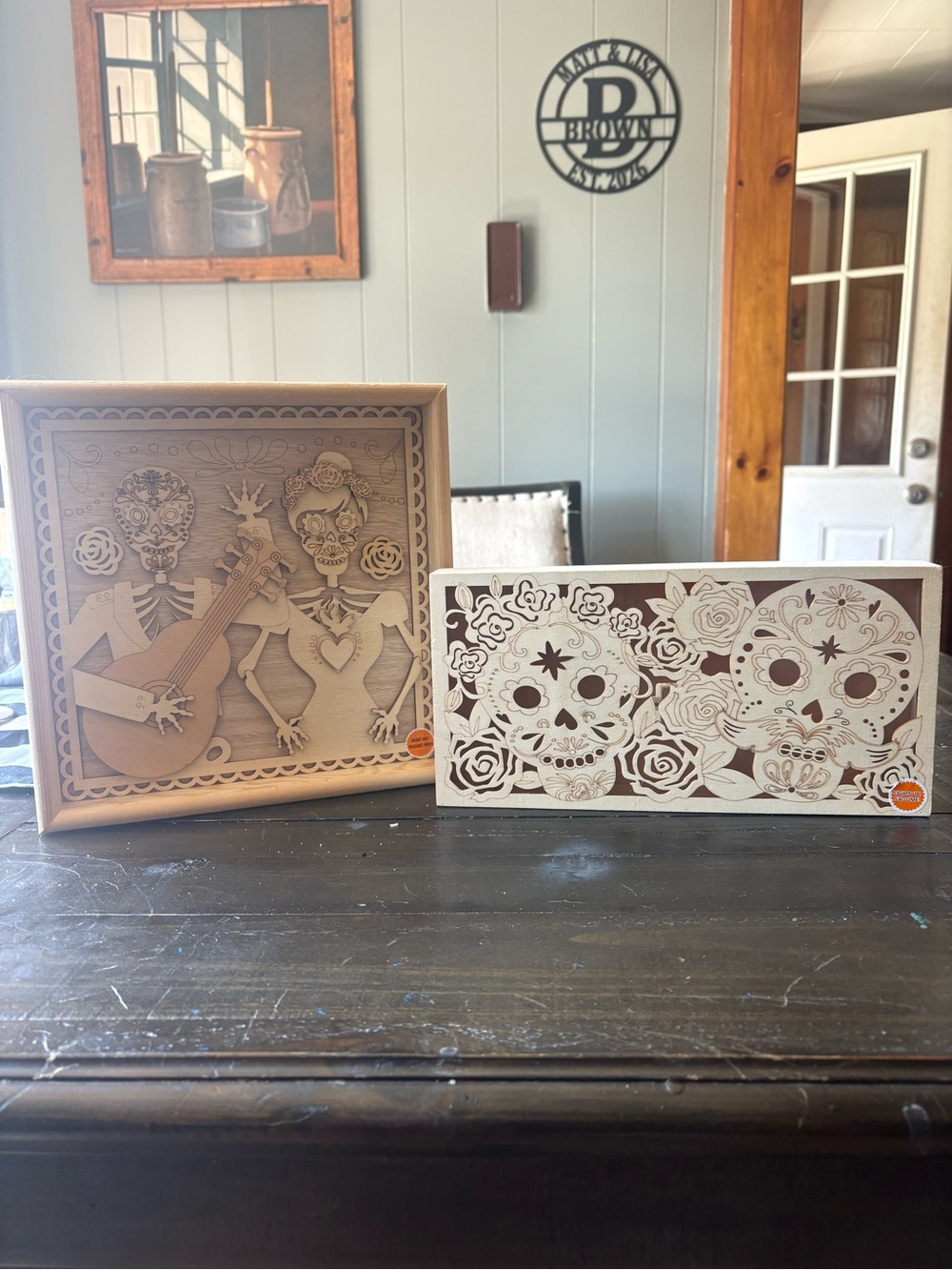 Sugar skull\Day of the dead/Halloween decor DIY